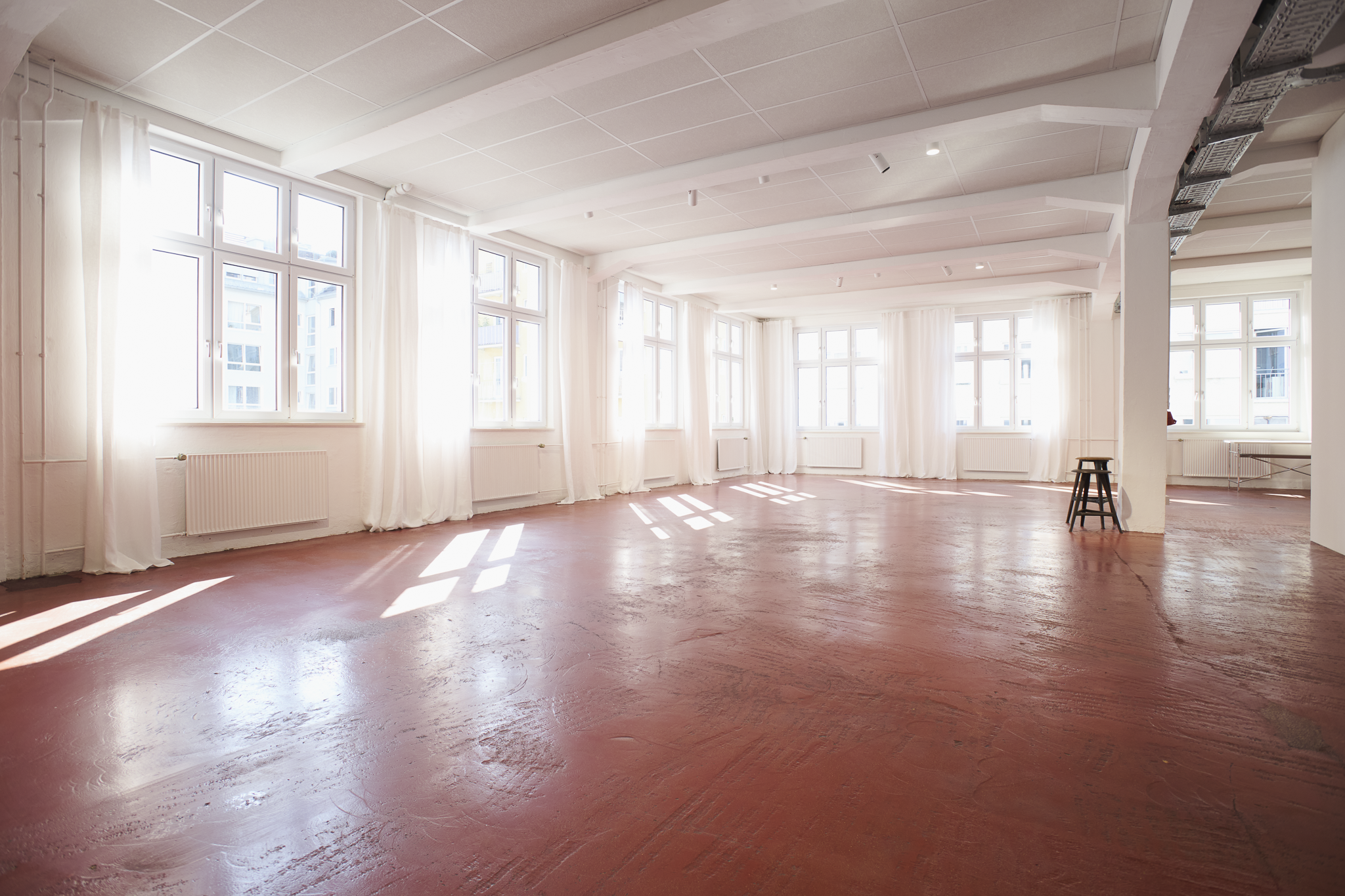 Einblick ins Loft-Studio flame studio